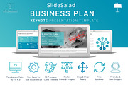 Best Business Plan Keynote Template, a Presentation Template by SlideSalad (Thumbnail 2 of 34)