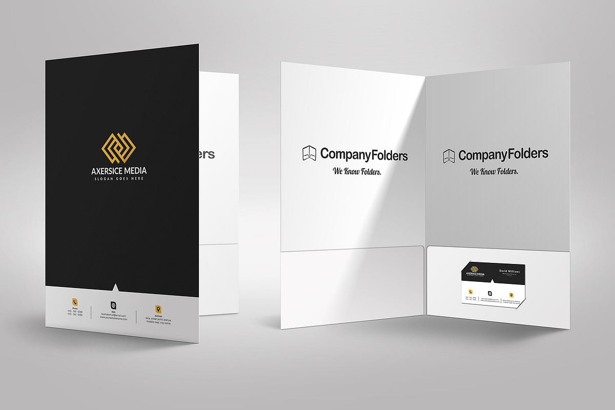 Corporate Branding Identity Template, a Stationery Template by Tbunny (Photo 7 of 9)