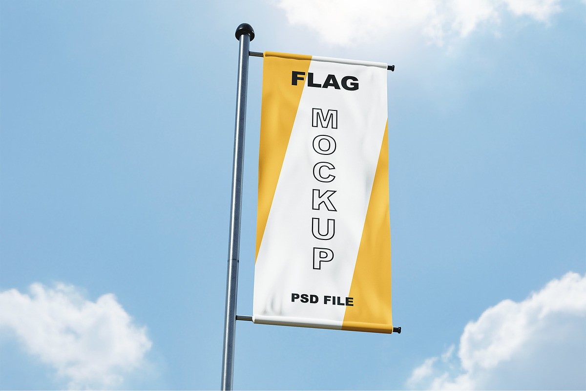 Flag Mockup, a Product Mockup by Mockupfit (Photo 4 of 6)