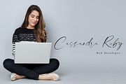 columbia, a Script Font by Teweka (Thumbnail 8 of 12)