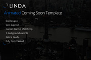 Linda - Coming Soon Template, a Bootstrap Template by next-item (Thumbnail 1 of 6)