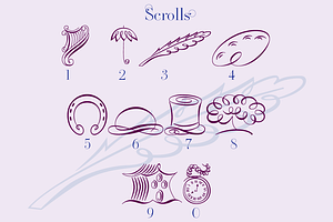 Scrolls And Flourishes