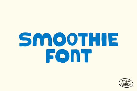 Smoothie Font - Hand Drawn Charm, a Handwritten Font by Studio Funshop by Kelli