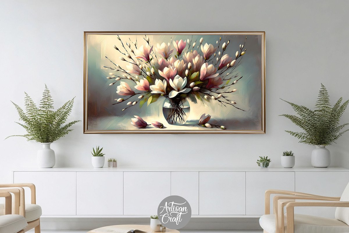 Magnolia Frame TV art TV screensaver, a Background Graphic by Artisan Craft (Photo 2 of 4)