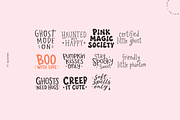 Pastel Spooky Halloween Clipart, an Object Illustration by Nutalin Art (Thumbnail 11 of 14)