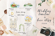 Wedding timeline map & story creator, a Food Illustration by LABFcreations (Thumbnail 8 of 26)