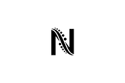Modern Letter N Physiotherapy Logo, a Branding & Logo Template by Luxury Logos (Thumbnail 3 of 4)