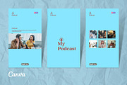 My Podcast - Social Media Template, a Social Media Template by Aji Gallery (Thumbnail 13 of 16)