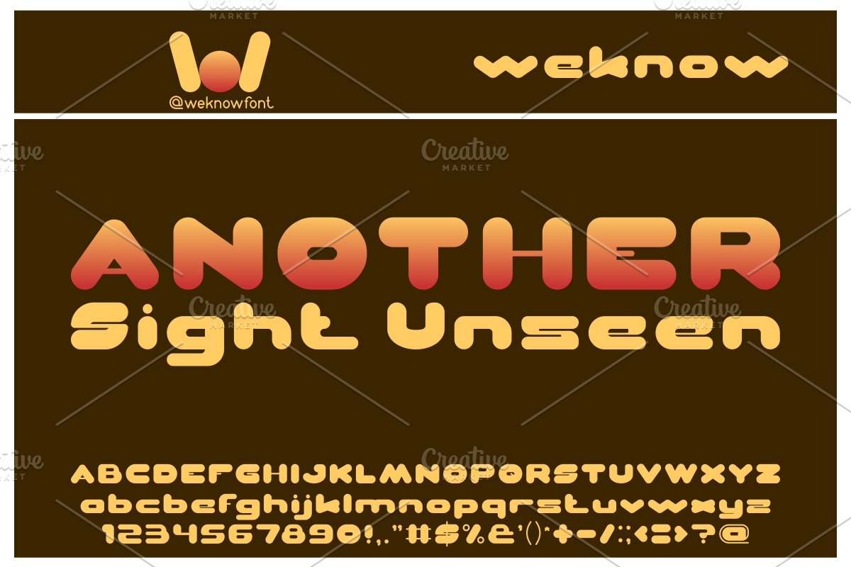 evergreen font, a Font by weknow (Photo 3 of 5)