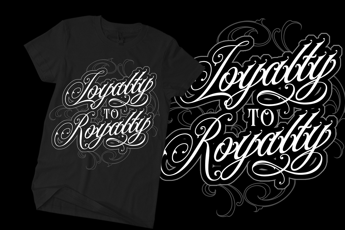 Black Majestic, a Script Font by dansdesign (Photo 7 of 9)