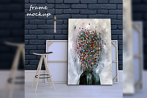 Canvas Scene Mockup