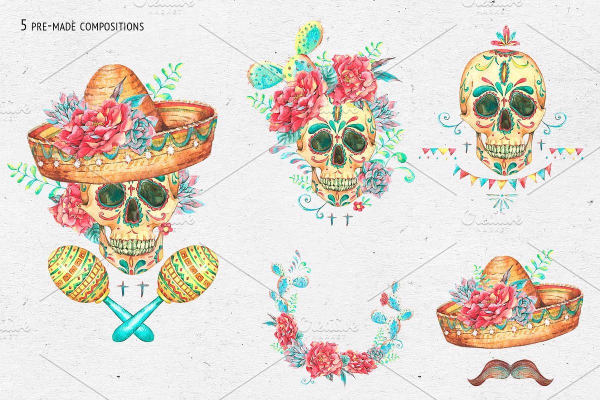 Cinco de Mayo Fiesta Clipart, an Illustration by Depiano (Photo 2 of 12)
