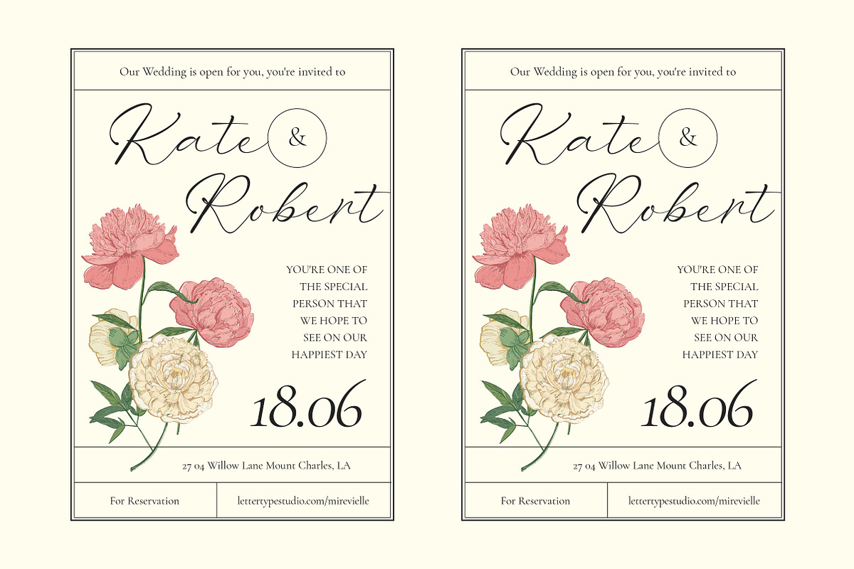 Mirevielle — Elegant Branding Script, a Script Font by Lettertype Studio (Photo 2 of 15)