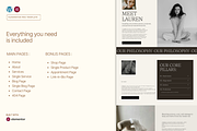 Coach, Wellness, Website Template, a WordPress Template by Web Template Market (Thumbnail 2 of 9)