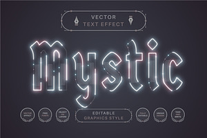 Gothic Ghost - Editable Text Effect