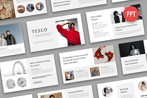 Tesco - Minimalist Powerpoint