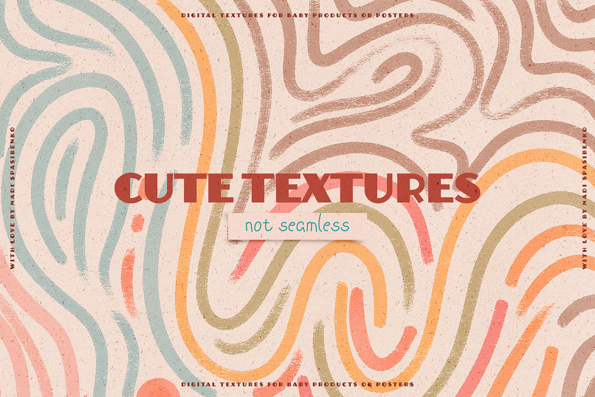 17 cute retro textures