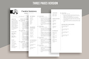 Creative Resume | CV for designer, a Resume Template by aivos (Thumbnail 4 of 7)