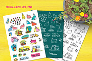 Easter Doodles 27+, an Illustration by Zooza Art (Thumbnail 2 of 4)