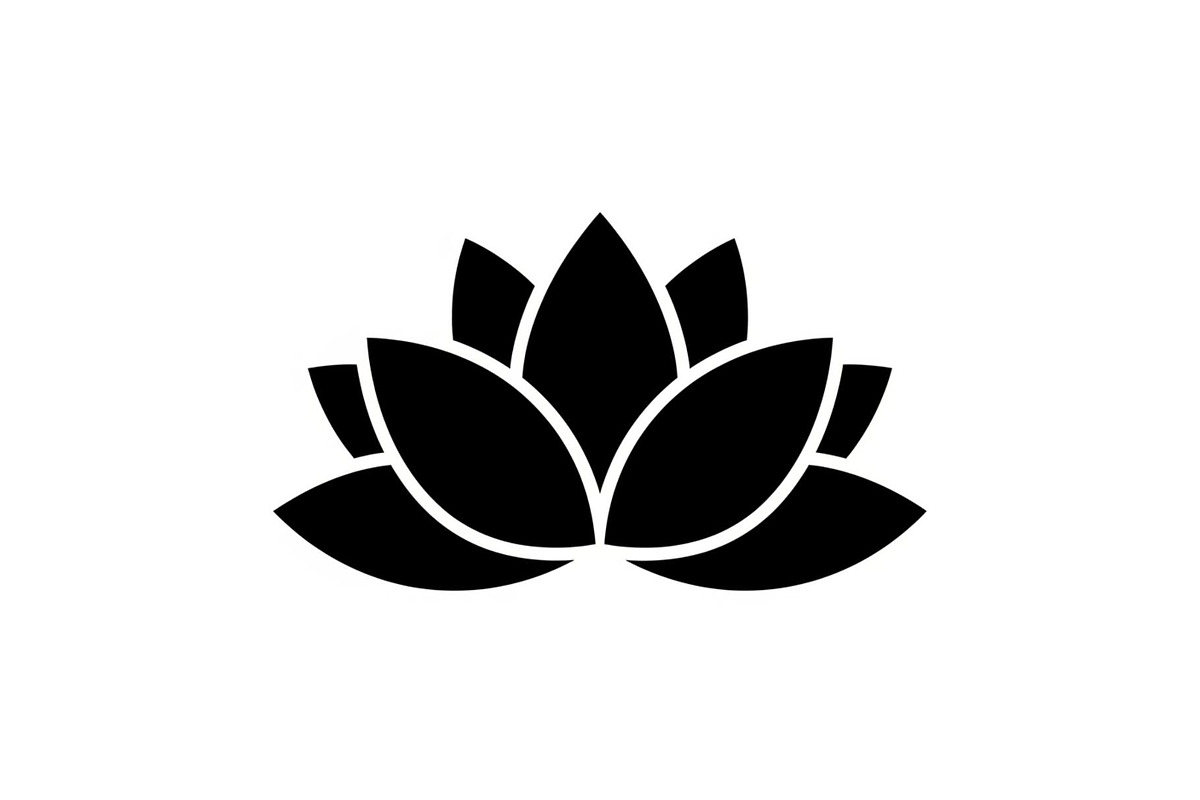 Lotus Flower Vector Icon Bundle, an Illustration by yasushie (Photo 15 of 51)
