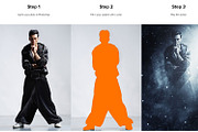 Blizzard Photoshop Action preview 2