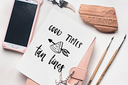 Rock-n-Roll Baby.Font trio+doodles, a Script Font by CallMeStasia (Thumbnail 11 of 19)