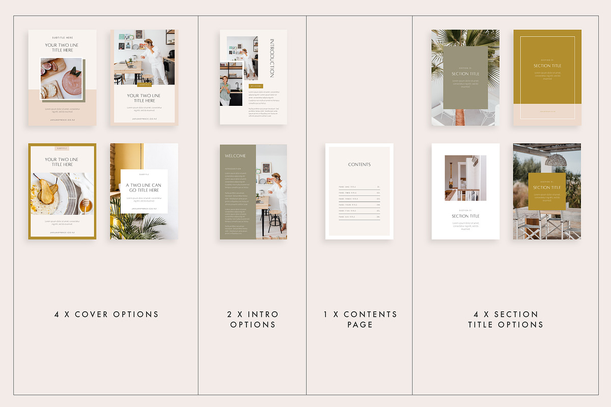 Canva Workbook Template • Lifestyler, a Presentation Template by January Made Design (Photo 5 of 9)