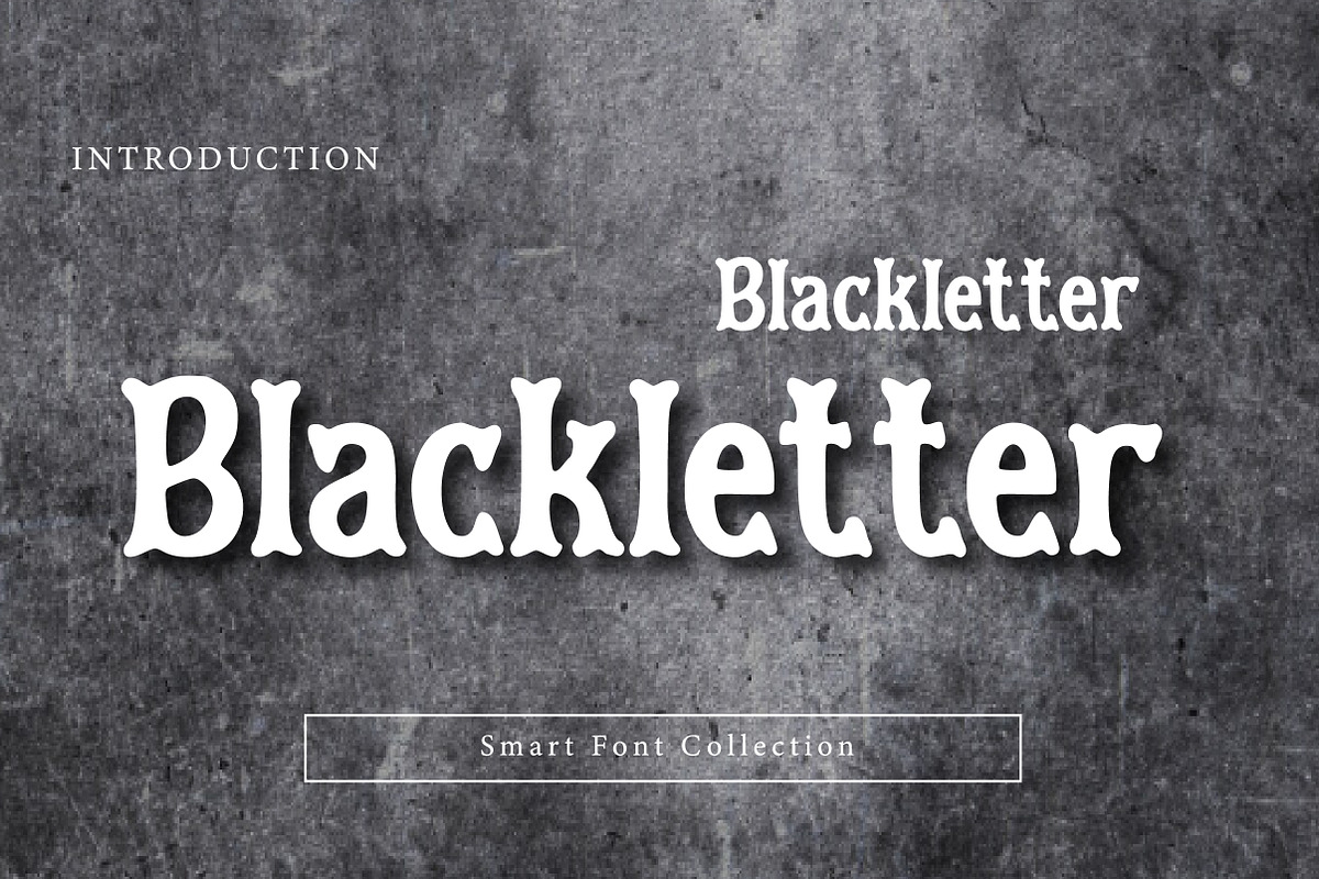 Blackletter, a Blackletter Font by Wow Magic (Photo 1 of 3)