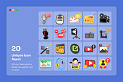 Video Content Creator 3D Icon Pack, a Work Illustration by twinstd (Thumbnail 6 of 6)