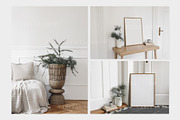 Green Christmas mockup bundle, a Stationery Template by Tabita's shop (Thumbnail 6 of 10)