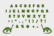 Dino Jungle - Playfull Font, a Sans Serif Font by Fourteen Letter (Thumbnail 5 of 9)