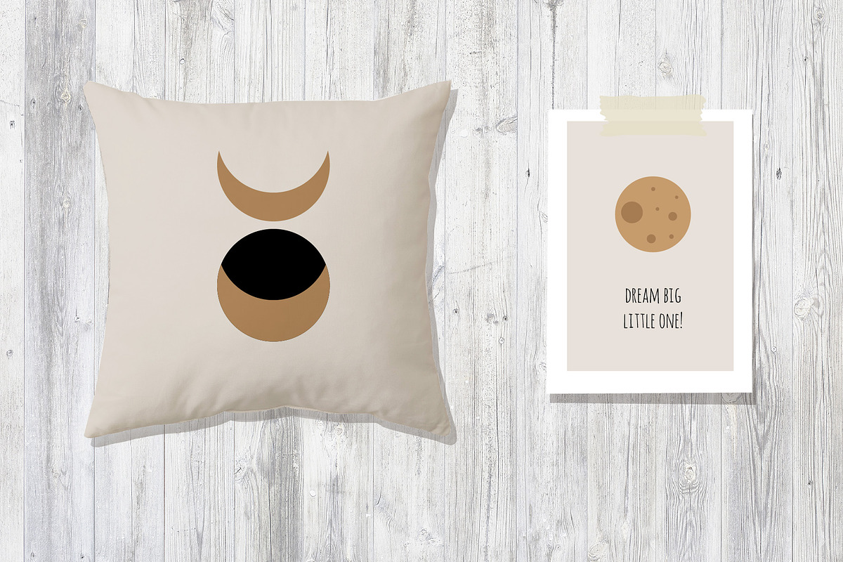Moon Luna Phase SVG PNG Boho Icon, an Object Graphic by Imaginary Party (Photo 2 of 6)