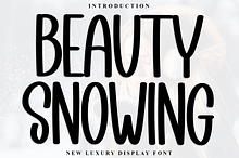 Beauty Snowing