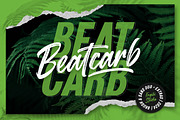 Beatcarb - Brush & Sans, a Handwritten Font by ErgibiStudio (Thumbnail 1 of 10)