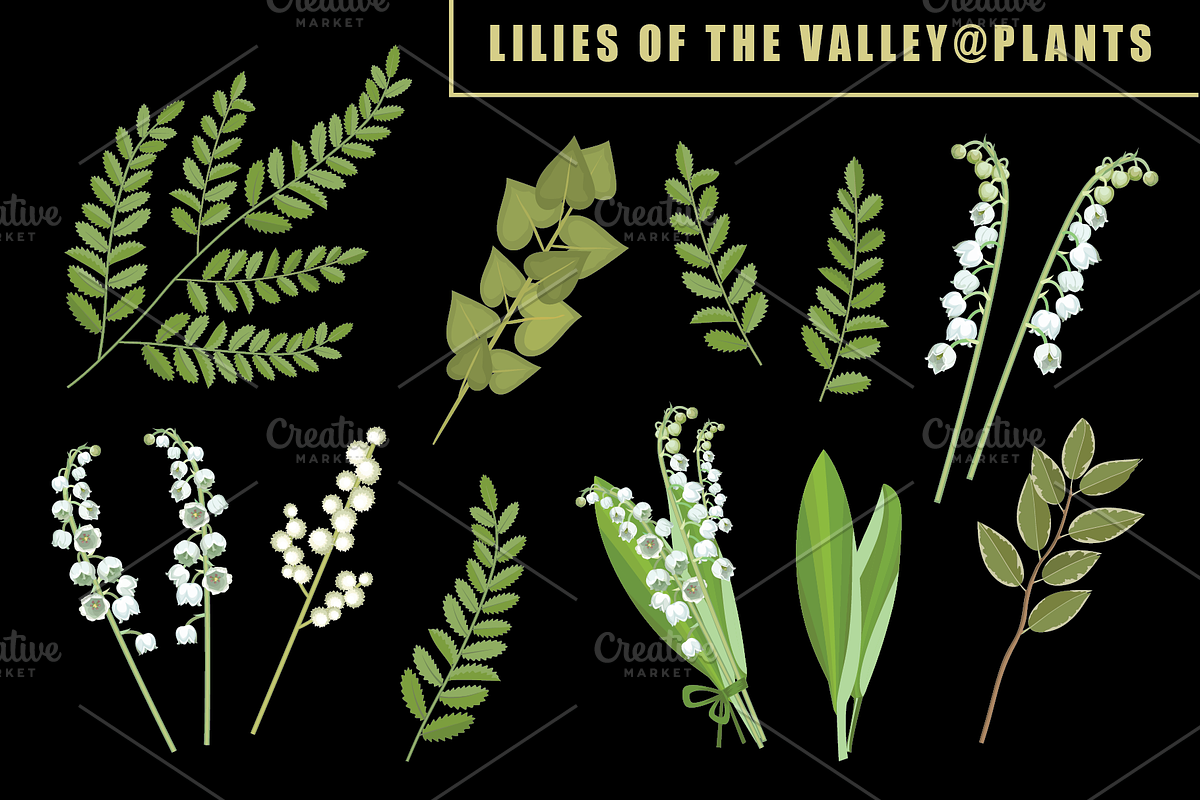 53 Floral brushes for Illustrator preview 3