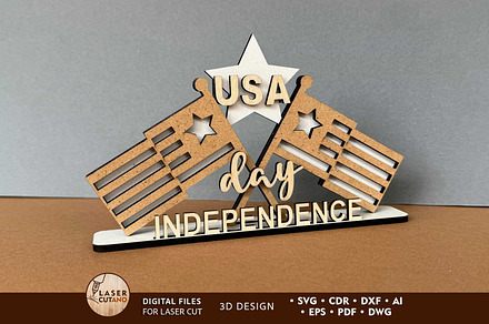 Independence Day Decorative Template