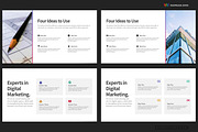 4 Bullet Points PowerPoint Templates, a Presentation Template by Warna Works (Thumbnail 9 of 24)