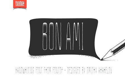 Bon Ami cute font