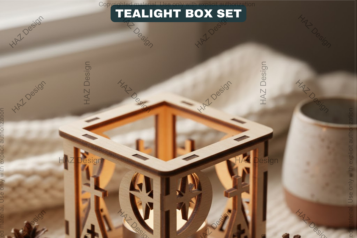 Laser Christmas Lantern Templates, a Graphic by AtacanDigital (Photo 10 of 13)