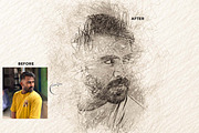 Expressive Scribble Sketch FX, an Action Add-On by Studio Retouch (Thumbnail 12 of 14)