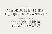Shenton Rubadue, a Serif Font by Cruzine (Thumbnail 6 of 8)