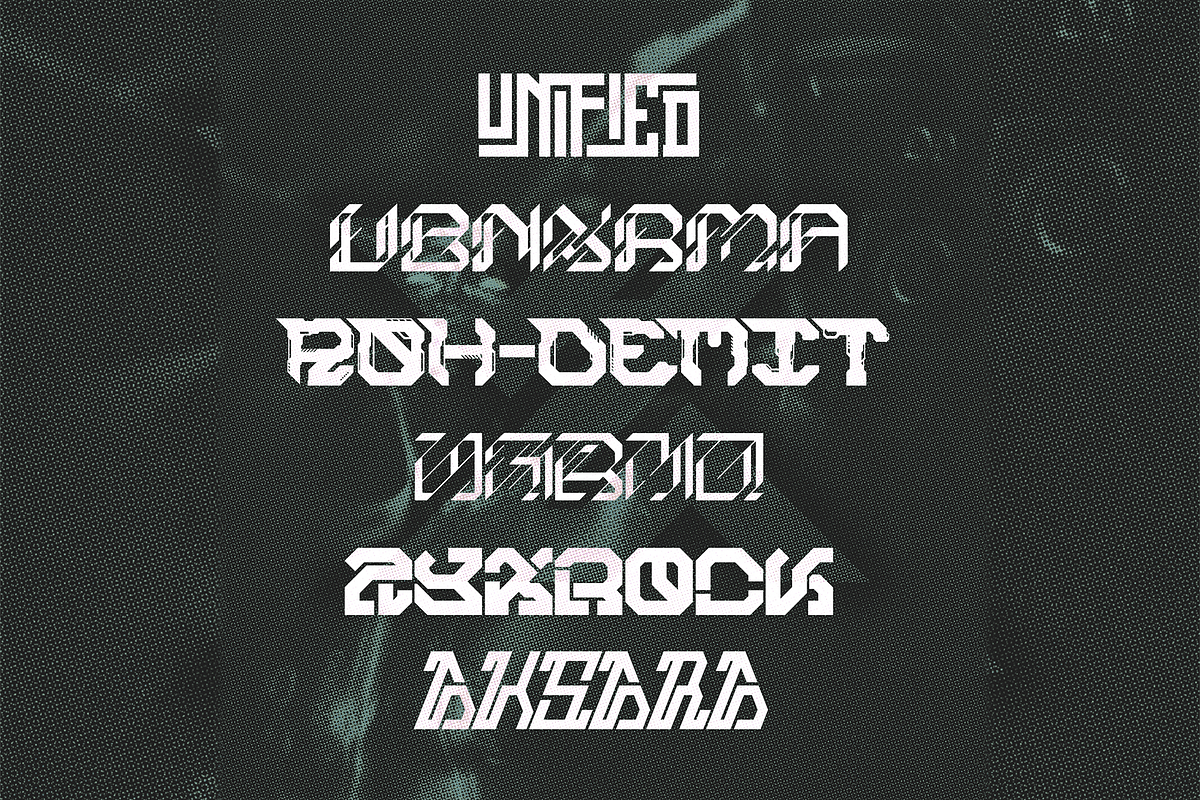 NXRMALIST Typeface Bundle [6 Fonts], a Font by NXRMALIST (Photo 2 of 2)