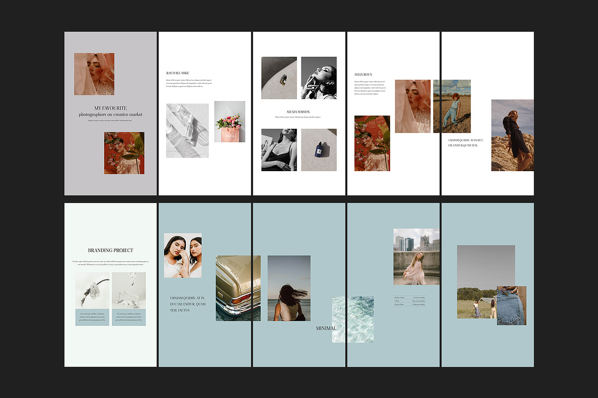 SLVIA I Instagram Carousels I Canva, a Social Media Template by Studio Brand (Photo 11 of 23)