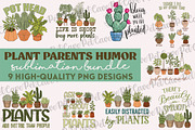 Plant Parent Humor PNG Bundle, an Illustration by Pet Cave (Thumbnail 1 of 10)