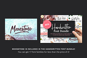 Moonstone Brush Font, a Script Font by VladCristea (Thumbnail 2 of 12)