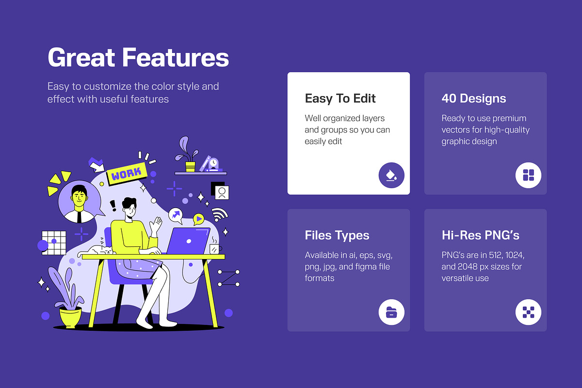 Startup and Saas illustration, a Technology Illustration by Brickclay (Photo 2 of 10)
