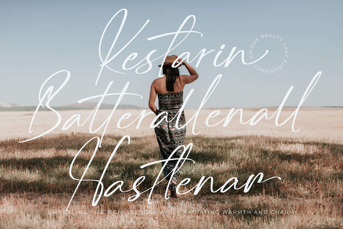 Delynta Roastiph Handwritten Ink Fon, a Script Font by Letterena Studios Script (Photo 11 of 15)