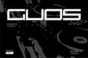 Guds - Futuristic Display Font, a Sans Serif Font by Typeagle (Thumbnail 1 of 10)