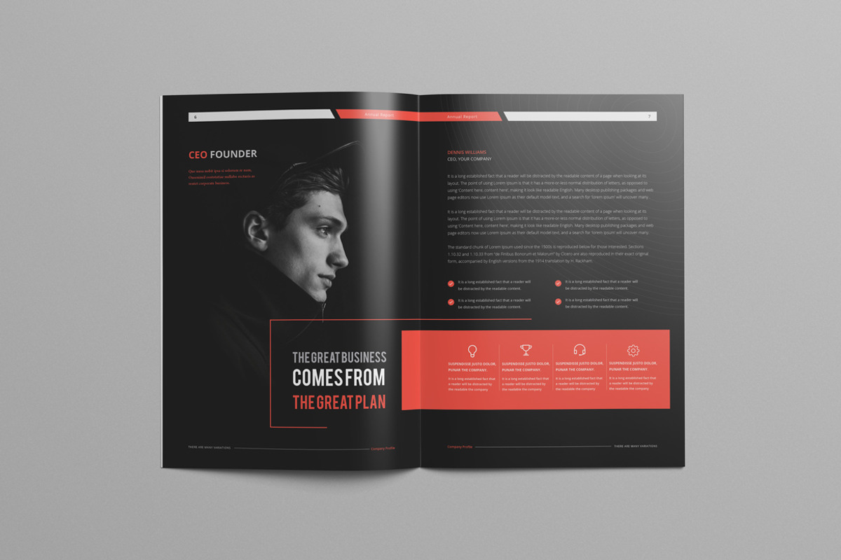 Company Profile, a Brochure Template by Pro-Gh (Photo 4 of 7)