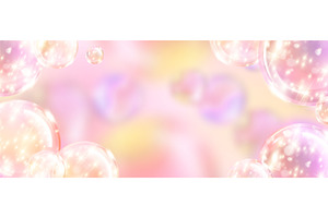 Sparkle bubble background with, an Object Illustration by art PVP - market